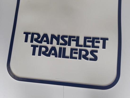 MUD FLAPS- WHITE RUBBER TEL LOGO